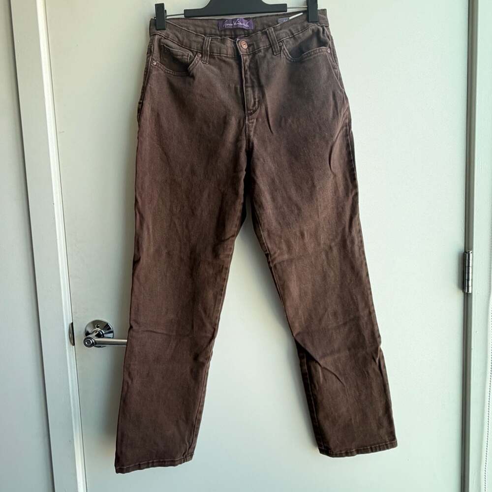 Gloria Vanderbilt Amanda Brown Jeans Size 10 Short